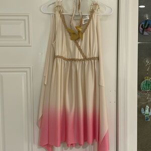 Greek Goddess Halloween Costume with Headpiece. Size: M/L